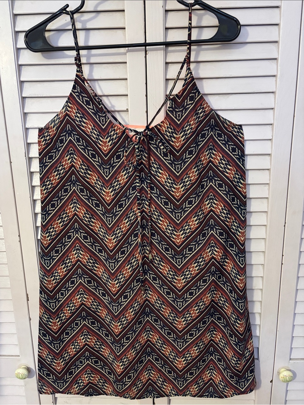 Socialite Chevron Print Dress